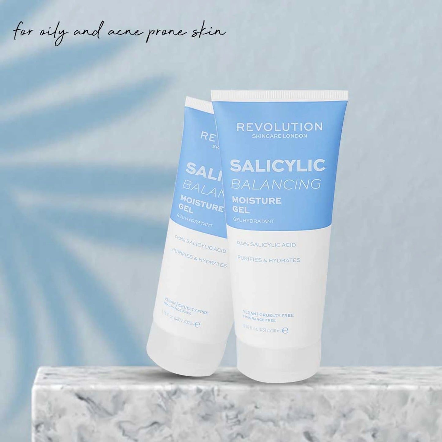 Makeup Revolution Salicylic Balancing Moisture Gel - 200 ml