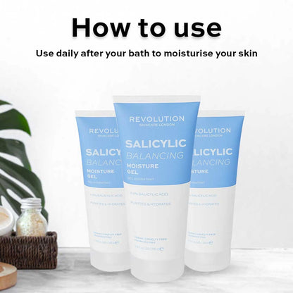 Makeup Revolution Salicylic Balancing Moisture Gel - 200 ml