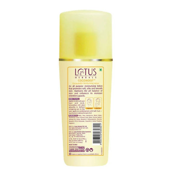 Lotus Herbals Cocomoist Cocoa Butter Moisturising Lotion - 170 ml