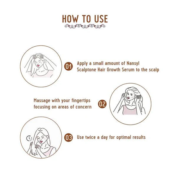 Avimee Herbal Scalptone Hair Growth Serum With Nansyl