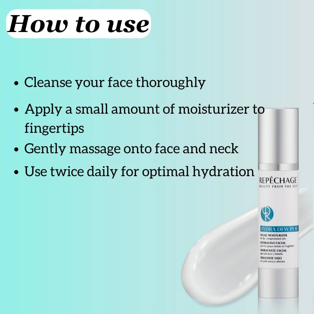 Repechage Hydra Dew Pure Facial Moisturizer - 50 ml