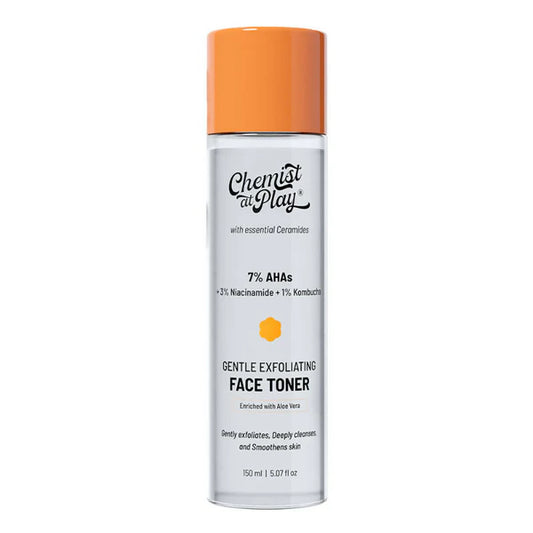 Chemist At Play Gentle Exfoliating Face Toner For Glowing Skin - 150 ml
