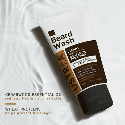 Ustraa Beard Wash (Woody) - 100 ml