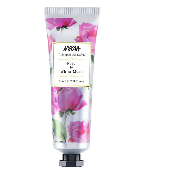 Nykaa Rose & White Musk Hand & Nail Creme - 30 ml