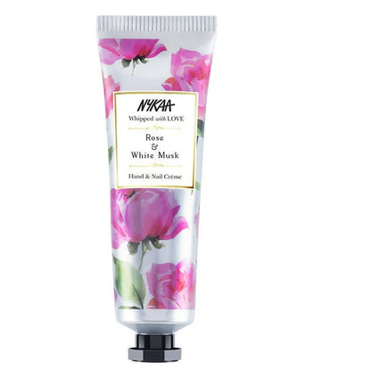 Nykaa Rose & White Musk Hand & Nail Creme - 30 ml