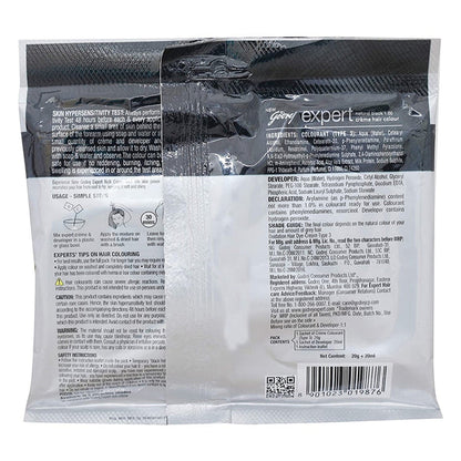 Godrej Expert Rich Creme Hair Natural Black Colour - Pack of 2