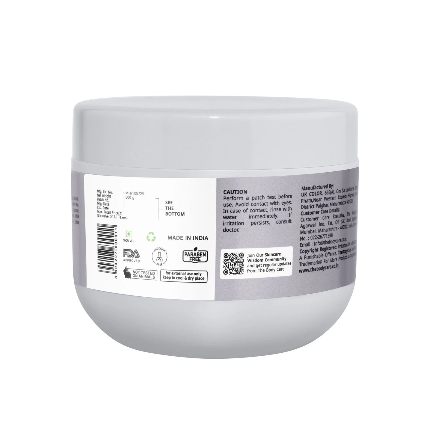 The Body Care All Purpose Cream - 500 gm
