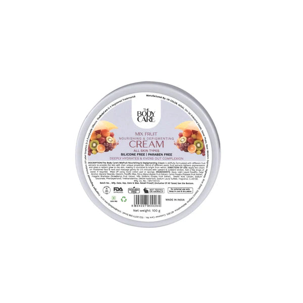 The Body Care Mixfruit Nourishing & Depigmenting Cream - 100 gm
