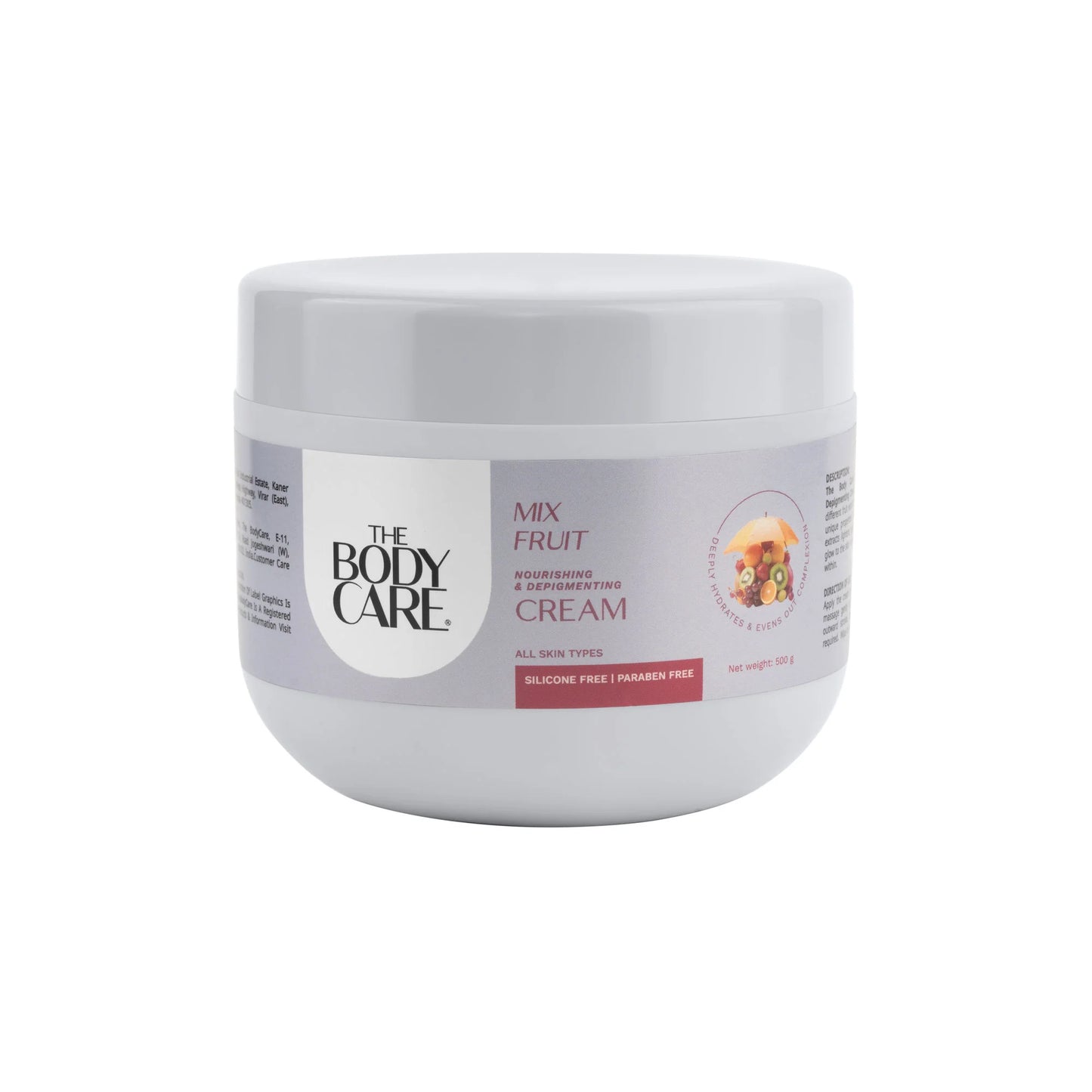 The Body Care Mixfruit Nourishing & Depigmenting Cream - 100 gm