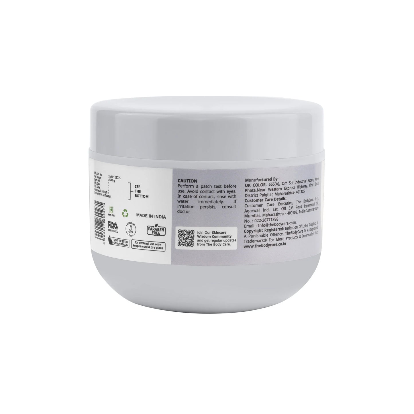 The Body Care Mixfruit Nourishing & Depigmenting Cream - 100 gm