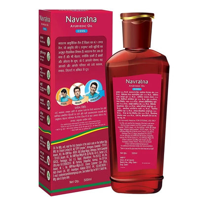 Navratna Ayurvedic Cool Hair Oil - 90 ml