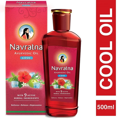 Navratna Ayurvedic Cool Hair Oil - 90 ml