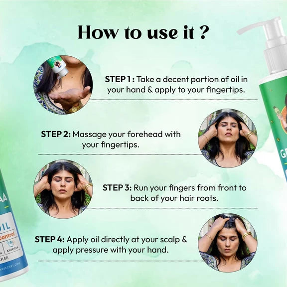 Nidhi's Grandmaa Secret 13 Herbs Hair Oil Handmade Natural Hair Oil With Coconut Oil, Curry Leaves & More Hair Fall Control Oil For Dry Damaged Hair - 100 ml