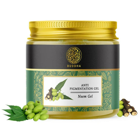 Buddha Natural Anti Pigmentation Gel -For Reducing Pigmentation, Lighten Blemishes & Dark Spots - 100 gm