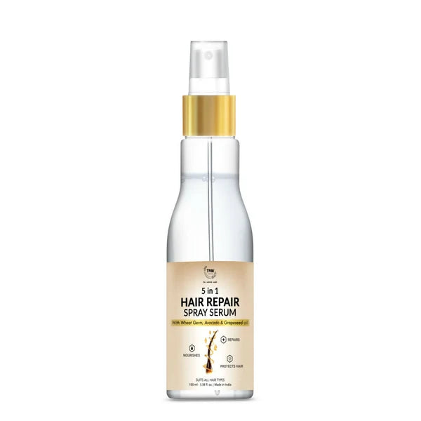 The Natural Wash 5 In 1 Hair Spray Serum With Wheat Germ Oil - 100 ml