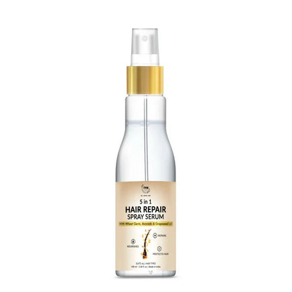 The Natural Wash 5 In 1 Hair Spray Serum With Wheat Germ Oil - 100 ml