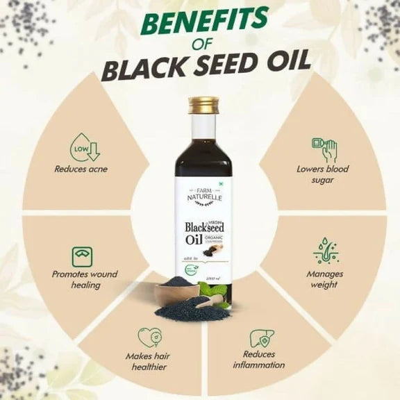 Farm Naturelle Discover the Power of Black Seed Oil - 100 ml