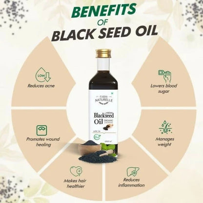 Farm Naturelle Discover the Power of Black Seed Oil - 100 ml
