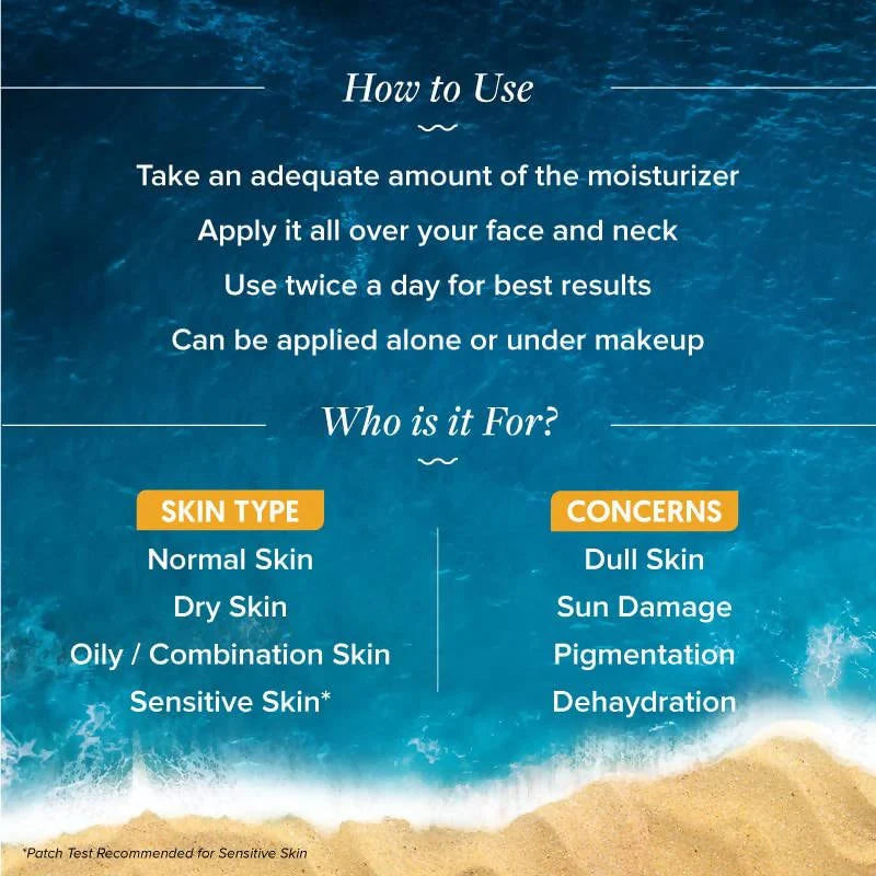 Aqualogica Glow+ Jello Moisturizer With Vitamin C & Papaya, Brightens & Hydrates - 50 gm