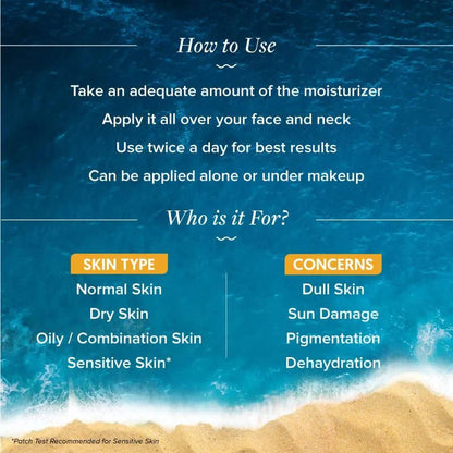 Aqualogica Glow+ Jello Moisturizer With Vitamin C & Papaya, Brightens & Hydrates - 50 gm