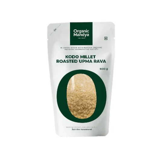 Organic Mandya Kodo Millet Roasted Upma Rava - 500 gm