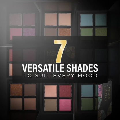 Faces Canada 4 in 1 Eyeshadow Palette - Moody Moon 06 - 5 gm