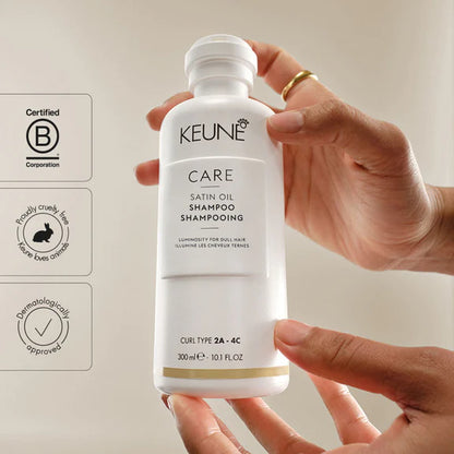 Keune Haircosmetics Care Satin Oil Shampoo - 300 m
