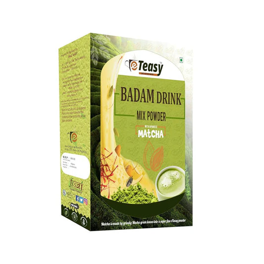 Eteasy Matcha Badam Honey Mix Milk Drink Kashmiri Kesar Saffron Mix Powder - 800 gm