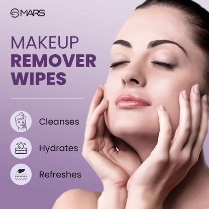 MARS Cosmetics Makeup Remover Wet Wipes - 30 wipes