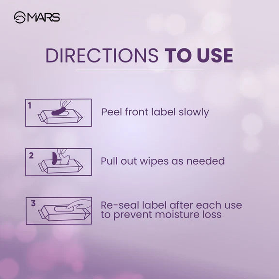MARS Cosmetics Makeup Remover Wet Wipes - 30 wipes
