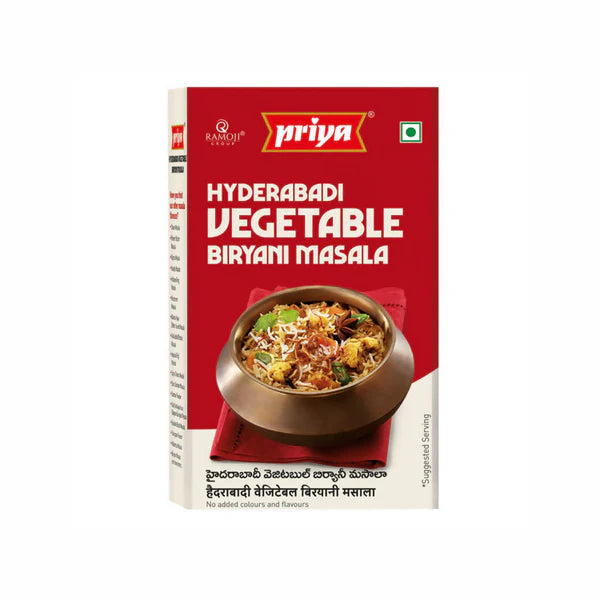 Priya Hyderabadi Vegetable Biryani Masala - 50 gm