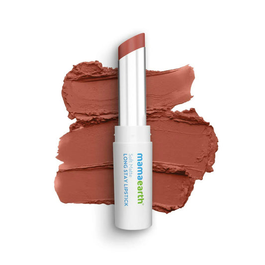 Mamaearth Soft Matte Long Stay Lipstick - Honey Blush