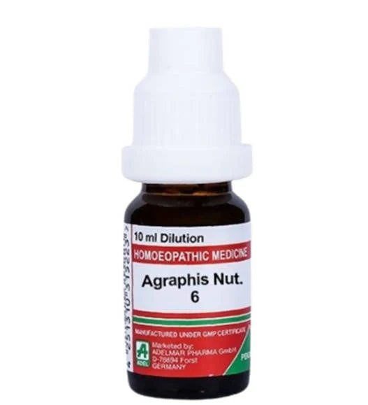 Adel Homeopathy Agraphis Nut Dilution -6 CH