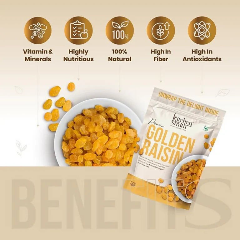 Kitchen Smith Golden Raisin Seedless