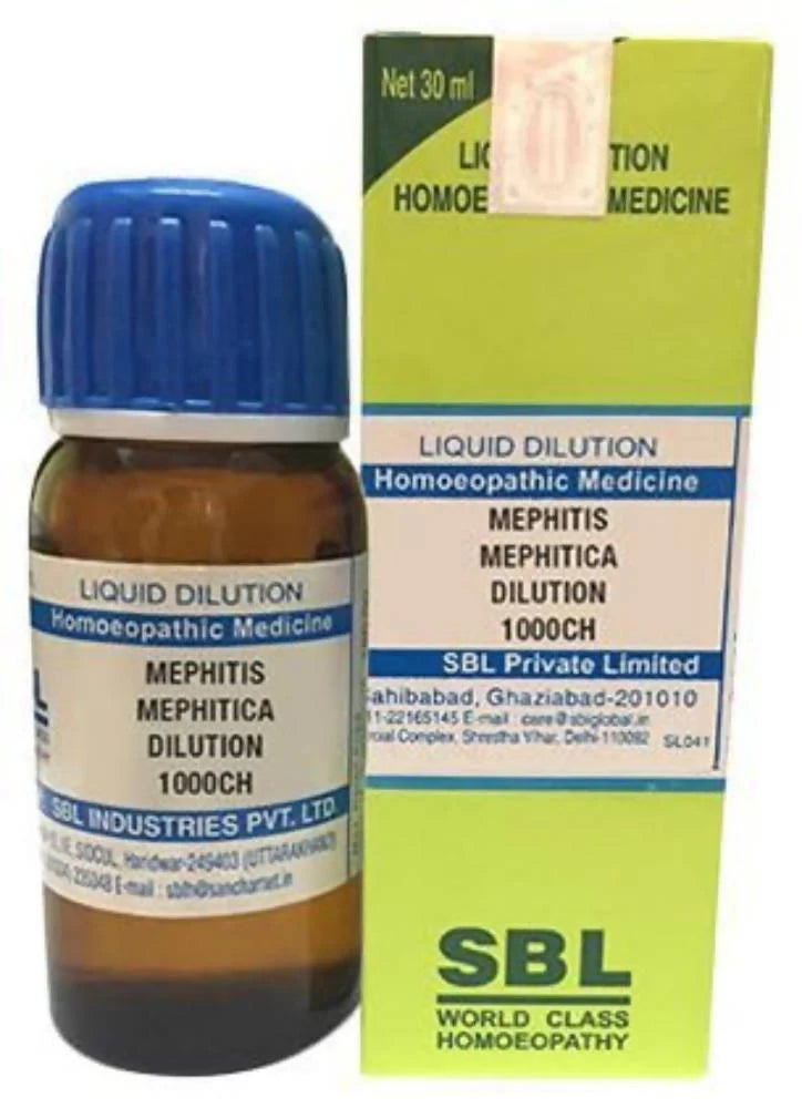 SBL Homeopathy Mephitis Mephitica Dilution -6 CH