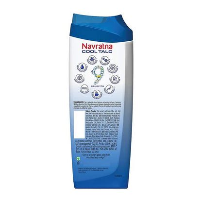 Navratna Cool Mint Fresh Talc - 400 gm