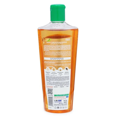 VI-JOHN Naturale Almond Enriched Hair Oil Soft & Shine With Vitamin A,E & F - 300 ml
