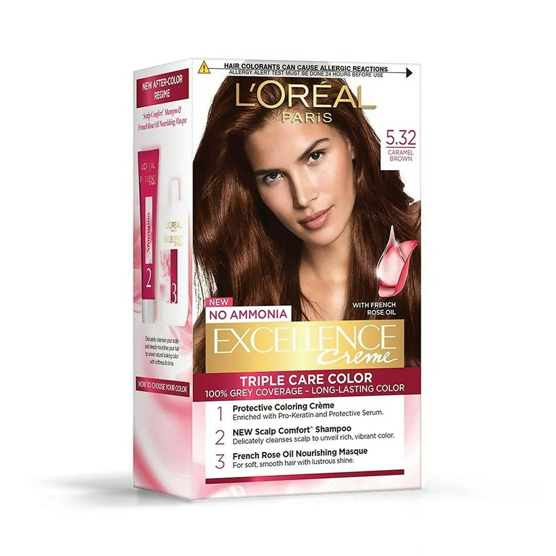 L'Oreal Paris Hair Colour - 5.32 Caramel Brown