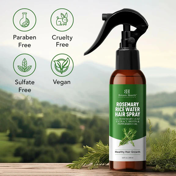 Botanic Hearth Rosemary Rice Water Spray for Hair Growth - 200 ml