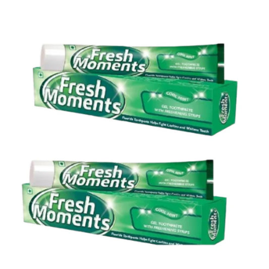 Fresh Moments Gel Toothpaste - 100 gm - Pack of 2