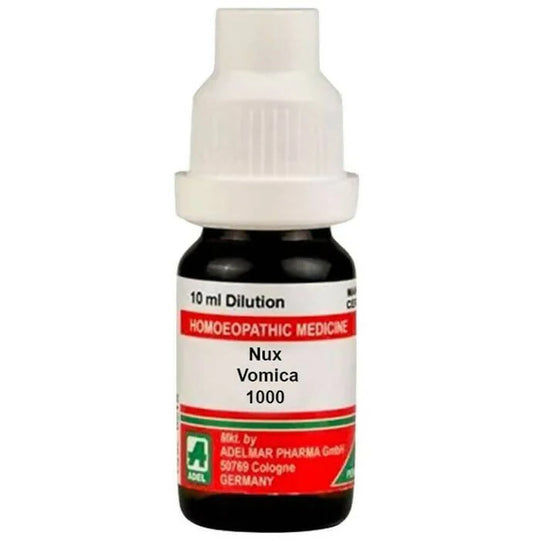 Adel Homeopathy Nux Vomica Dilution -10 ml