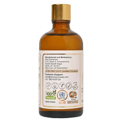 Tatvik Ayurveda Nirmalkesha Hair Oil (Henna With 8-Herbs) - 100 ml