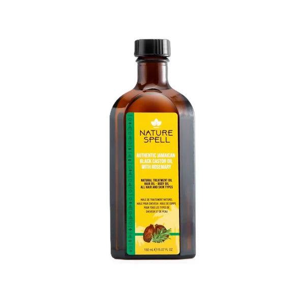 Nature Spell Rosemary With Jamaican Black Castor Oil For Hair & Skin - 150 ml
