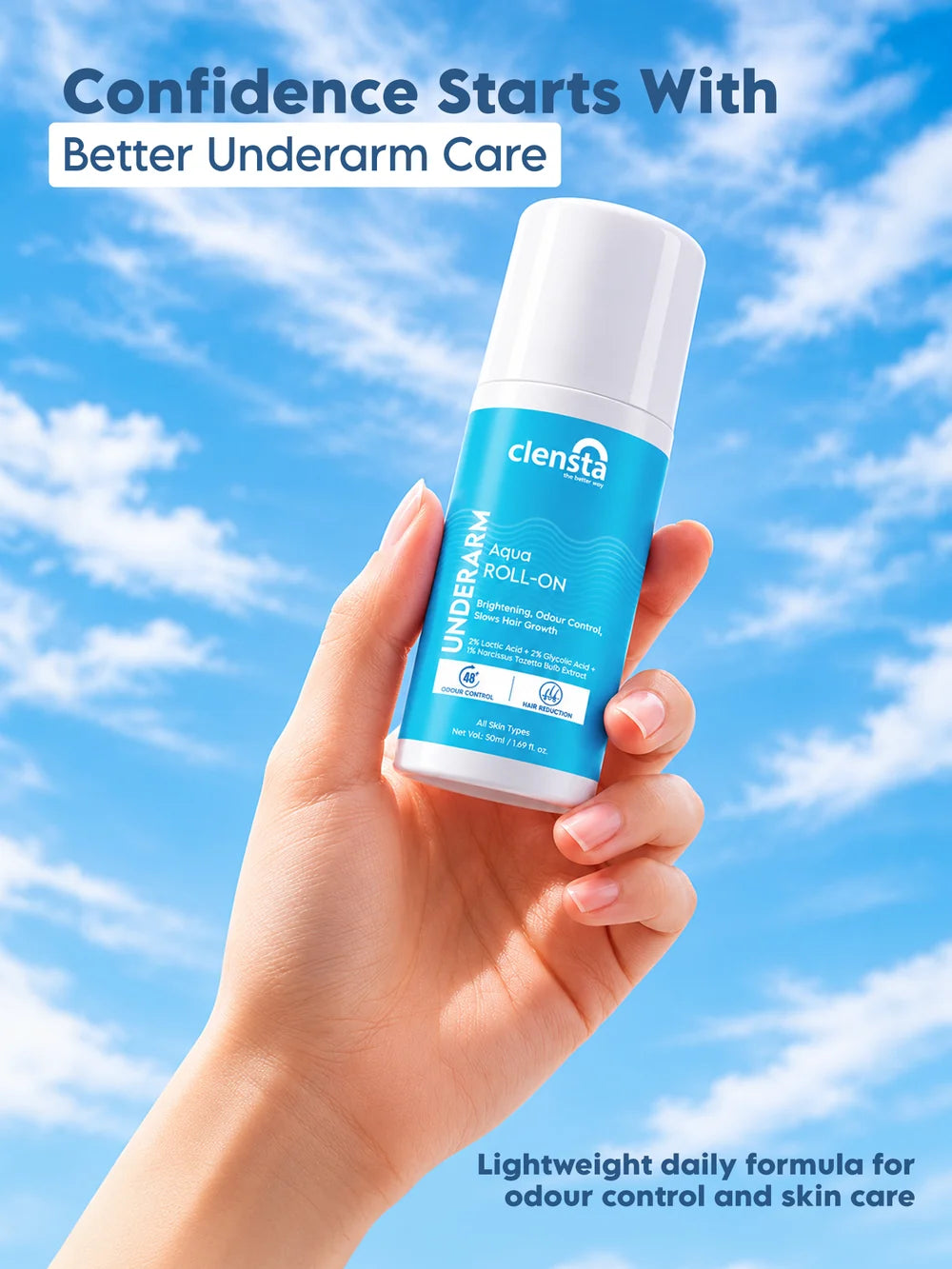 Underarm Roll-On Aqua