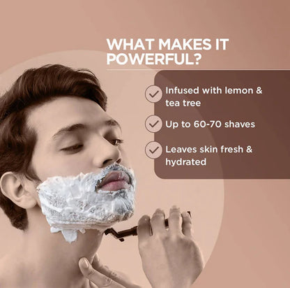 The Man Company Shaving Foam Lemon - 200 gm