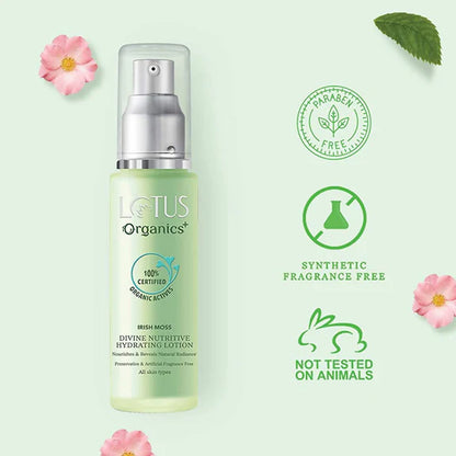 Lotus Organics+ Divine Nutritive Hydrating Lotion SPF20 - 50 gm