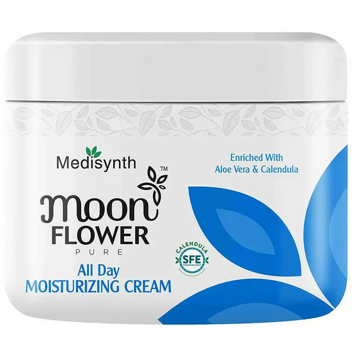 Medisynth Naturals Moonflower All Day Moisturizing Cream - 50 gm
