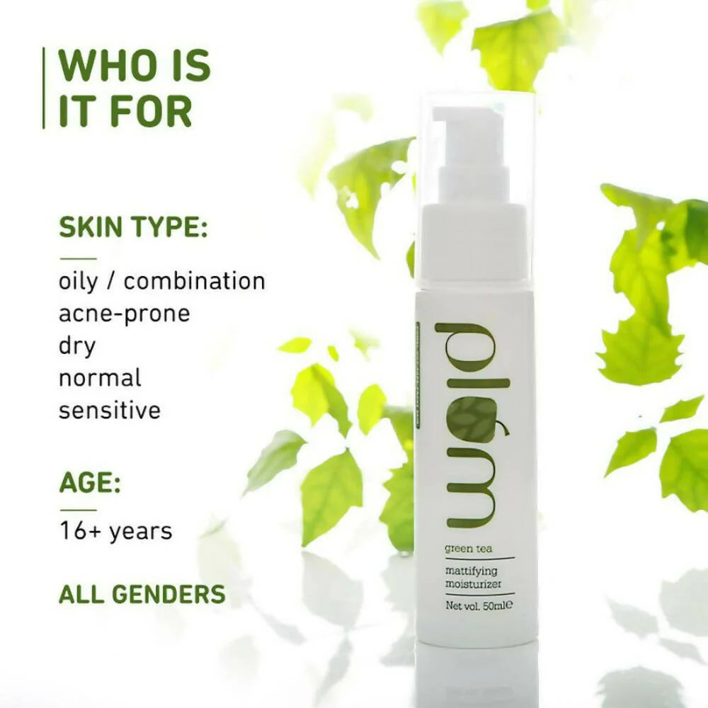 Plum Green Tea Mattifying Moisturizer - 50 ml