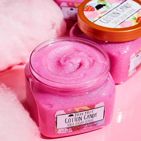 Tree Hut Cotton Candy Shea Sugar Scrub - 510 gm