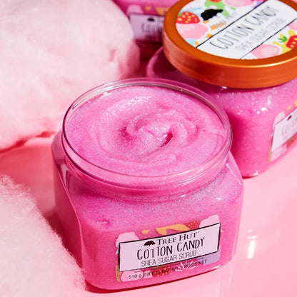 Tree Hut Cotton Candy Shea Sugar Scrub - 510 gm